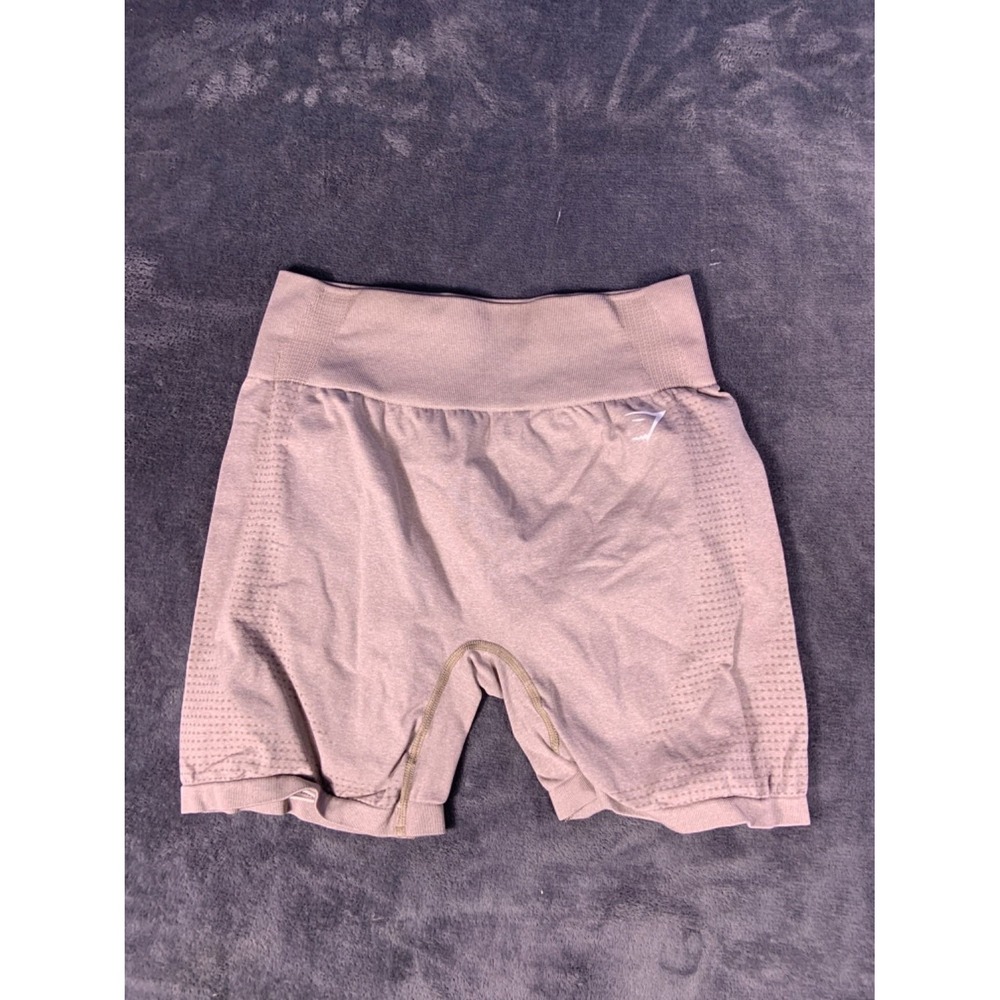 Gymshark Vital Seamless 2.0 Women's Shorts M Taupe Construction